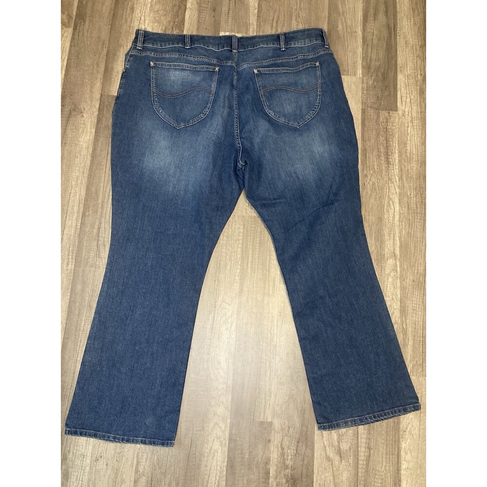 Lee Riders Mid Rise Boot 24W P Regular Fit Blue Jean Pants Denim Stretch New 29L - Picture 5 of 7